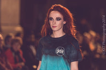 Load image into Gallery viewer, BLACK AND TURQUOISE T-SHIRT - Sketch Co