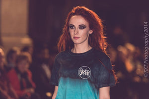 BLACK AND TURQUOISE T-SHIRT - Sketch Co