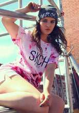 Load image into Gallery viewer, SKCH BURGUNDY CRUMPLE T-SHIRT - Sketch Co