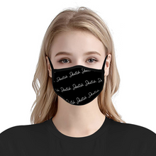 Load image into Gallery viewer, SCRIPT FACE MASK - UNISEX - Sketch Co
