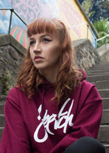 Load image into Gallery viewer, BURGUNDY SKETCH HOODIE - Sketch Co