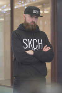 BLACK SKCH HOODIE - Sketch Co