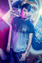 Load image into Gallery viewer, BLACK AND TURQUOISE T-SHIRT - Sketch Co