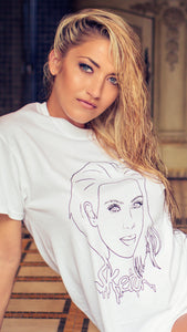 KIM K SKETCH T-SHIRT - Sketch Co