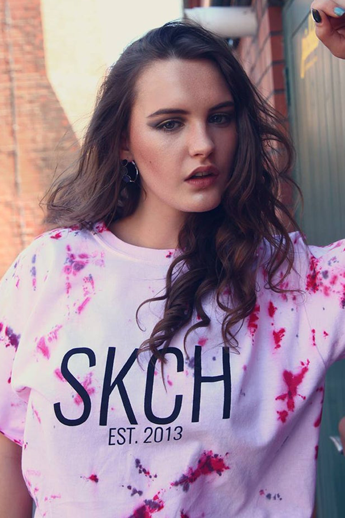 SKCH BURGUNDY CRUMPLE T-SHIRT - Sketch Co