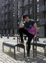 Load image into Gallery viewer, BLACK AND PINK T-SHIRT - Sketch Co