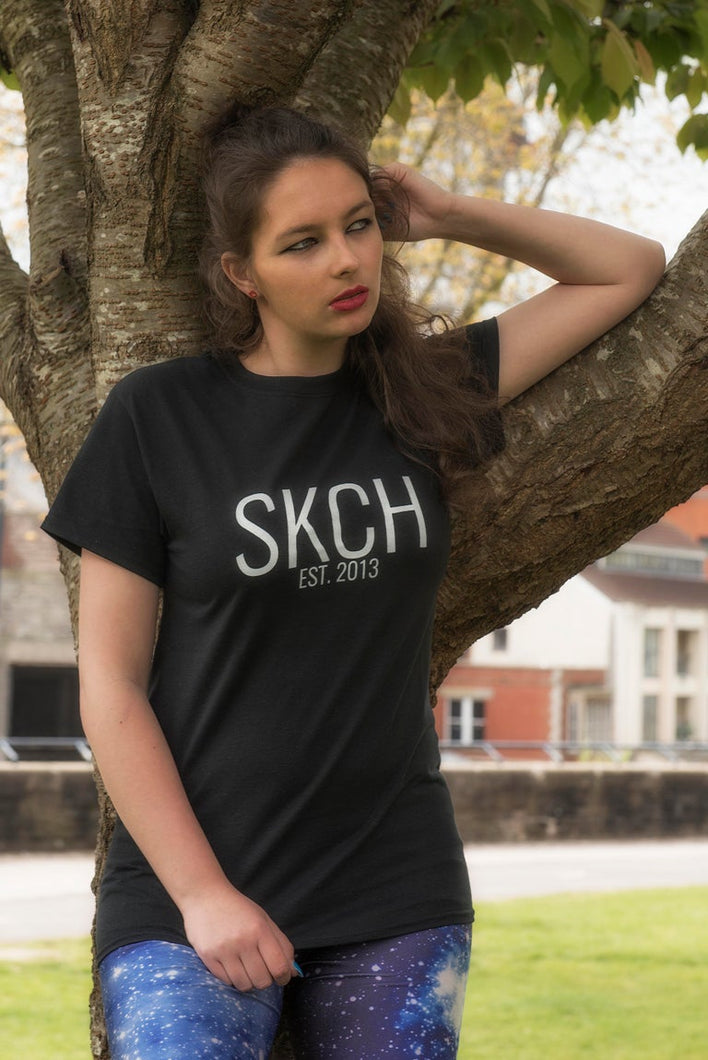 SKCH BLACK SCRIPT T-SHIRT - Sketch Co