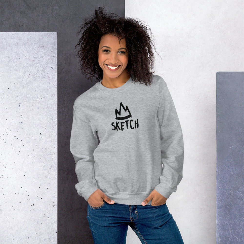 CROWN SKETCH SWEATSHIRT - Sketch Co